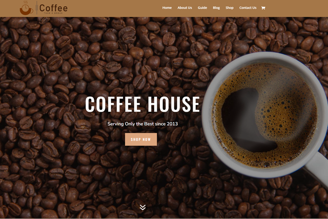 Online Coffee Shop