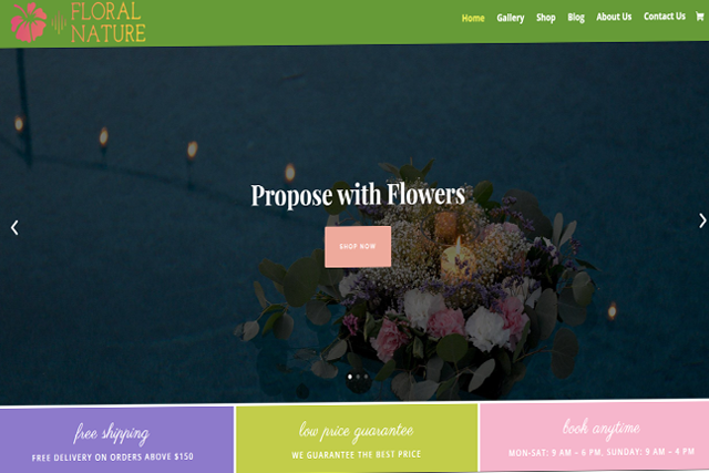 Online Flowers Shop