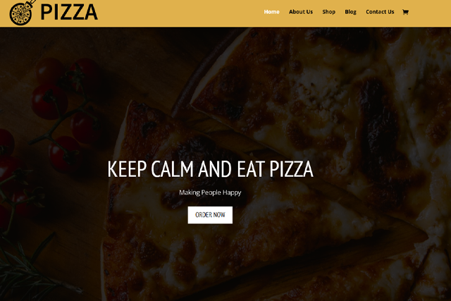 Online Pizza Shop